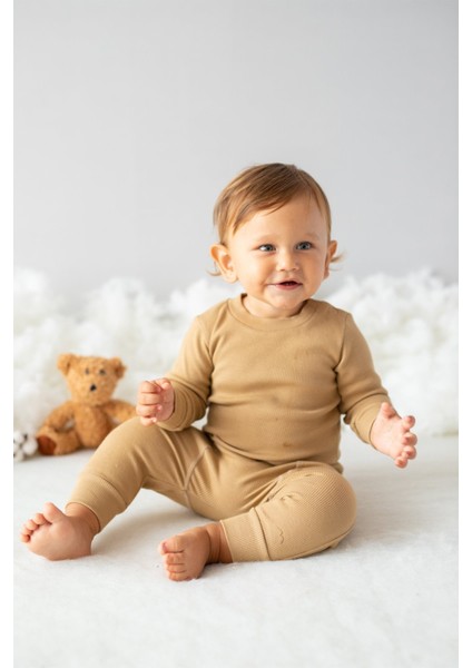 Gots Sertifikalı Organik Sweatshirt ve Pantolon Takım (0-4yaş) fırsatları