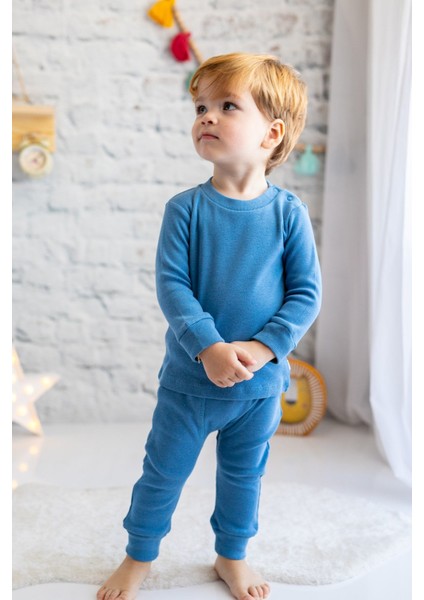 Gots Sertifikalı %100 Organik Pamuk Ikili Takım (0-4yaş)