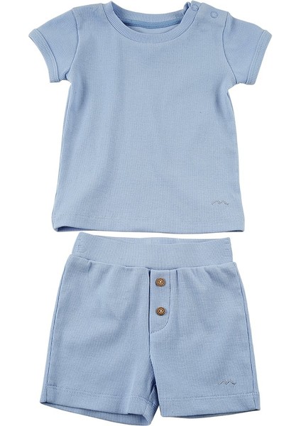 Gots Sertifikalı Organik T-Shirt ve Şort Takım (6AY-4YAŞ) modelleri