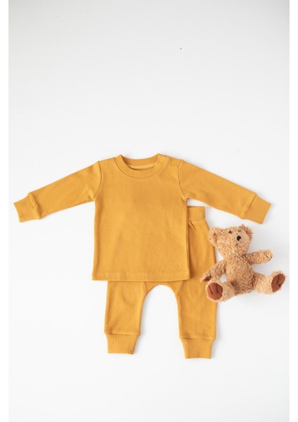 Gots Sertifikalı %100 Organik Pamuk Ikili Takım (0-4yaş)