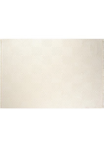 Piyan 9205 Krem Yumuşak Dokulu Salon Antre Mutfak Yatak Odası Halısı Yolluk fırsatları