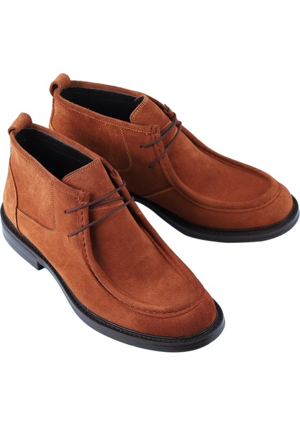 Hakiki Süet Deri Erkek Günlük Bot