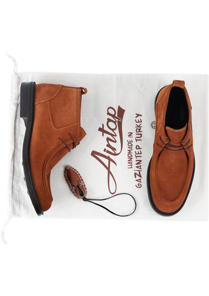 Hakiki Süet Deri Erkek Günlük Bot