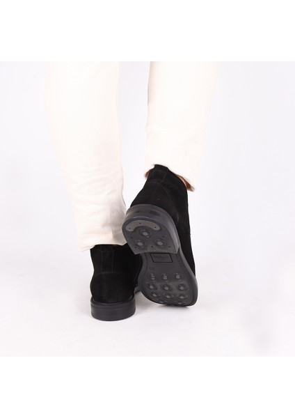 Hakiki Süet Deri Erkek Günlük Bot