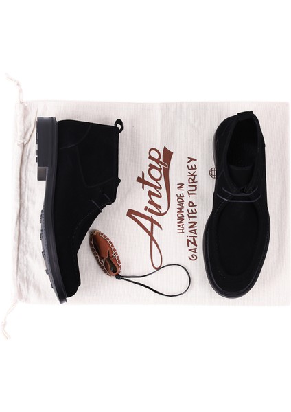 Hakiki Süet Deri Erkek Günlük Bot