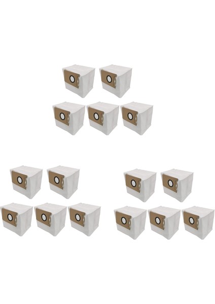 15 Pack Neabot N1 Plus Robot Vacuma Aksesuarları Toz Çanta Kiti Yedek Yedek Parça Ev Cihazı (Yurt Dışından)