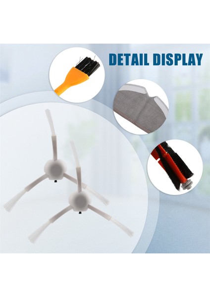 Ana Fırça Yan Fırça Hepa Filtre Mop Bez Temizleme Aracı Xiaomi Mijia 1c Robot Vakum Süpürge Parçaları Aksesuarları (Yurt Dışından) indirimleri