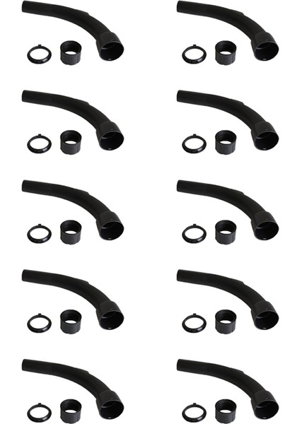 10X Evrensel Elektrikli Süpürge Hortumu Ucu Bükülme Bükülmüş Sap Tüp Değnek Seti 32MM Ev Malzemeleri Yüksek Kaliteli (Yurt Dışından)