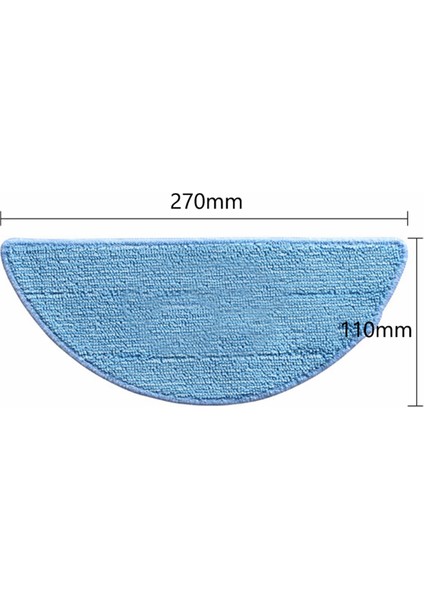 6pcs Ilife Sware Robot V3S / V5S / V5 Mop Yedek Aksesuarlar Rag Temizlik Bezi (Yurt Dışından) modelleri