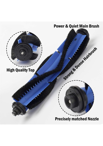 2set Vakum Temizleyici Aksesuarları Yedek Parçalar Kiti Eufy Robovac L70 Hibrid Robot Vakum Süpürücü (Yurt Dışından) fırsatları