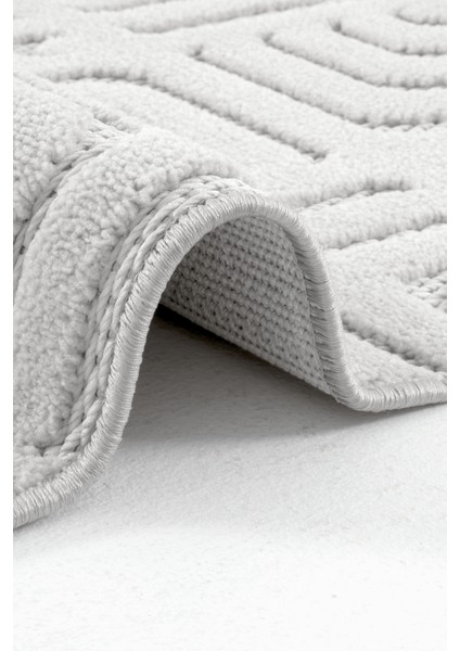 Piyan 9211 Gri Yumuşak Dokulu Salon Antre Mutfak Yatak Odası Halısı Yolluk modelleri