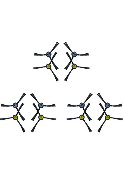 Ilıfe Ilıfe Için 12 Pcs Yan Fırçalar V8S V80 V8 Vakum Süpürge Değiştirme (Yurt Dışından)