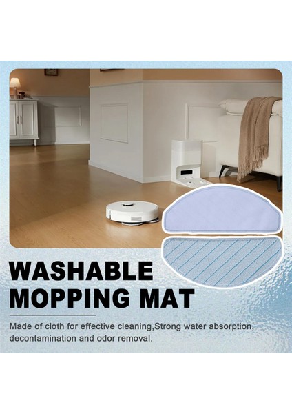 Yıkanabilir Paspaslar Ecovacs Deebot T9+ T9 Aıvı T9 Aıvı+ T9 Power Robot Vakum Süpürge, 8 Paket (Yurt Dışından) indirimleri