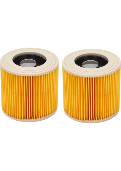 2x En Kaliteli Yedek Hava Toz Filtreleri Karcher Kartuşu Için Torbalar Hepa Filtresi WD2250 WD3.200 Mv2 Mv3 Wd3 (Yurt Dışından)