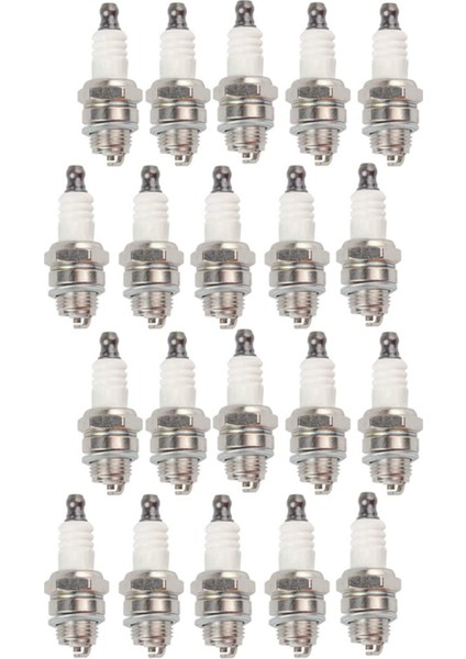 Düzeltici Blower Için 20PCS L7T Buji Fırçası Fırçası Strimmer Çim Biçme Makinesi (Yurt Dışından)