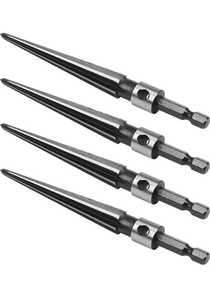 4x Konik Rayap 3-13MM Altı Shank Reamer Yivli El Tutulmuş Çelik Köprü Pimi Deliği Pah Ağaç Kesme Aracı (Yurt Dışından)