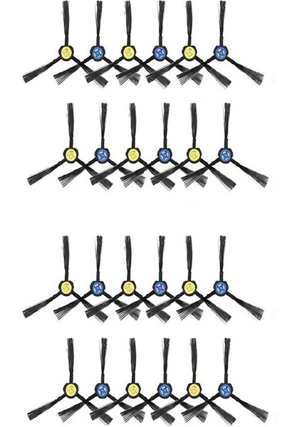 24PCS Yan Fırçalar Ilıfe V8S V80 A9S A7 A80 Plus X750 V80 X785 X800 Robot Vakum Süpürge Değiştirme (Yurt Dışından)