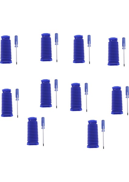 Dyson V6 V7 V8 V8 V11 V11 Yumuşak Velvet Roller Emme Mavi Hortum Ev Temizleme Vakum Süpürücü (Yurt Dışından)