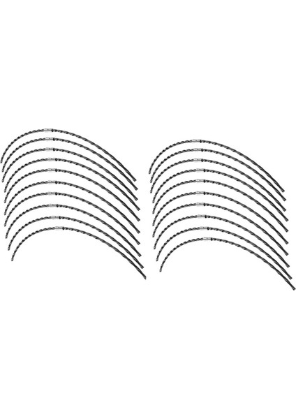 20PCS F016800431 Bosch Afs Için Kesme Hattı 23-37 Ekstra Güçlü Çim Döşeme Makara Hattı Fırça Kesici Iplik Hattı 37CM (Yurt Dışından) fırsatları