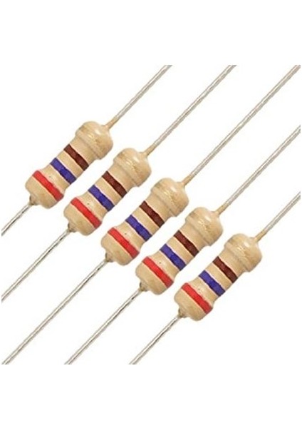 3.3m 1/4W Direnç 10 Adet