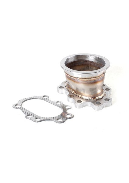 V-Şekilli Flanşlı Türbin Aşağı Boru T25T28 GT25 GT28 Paslanmaz Çelik Adaptör (Yurt Dışından)