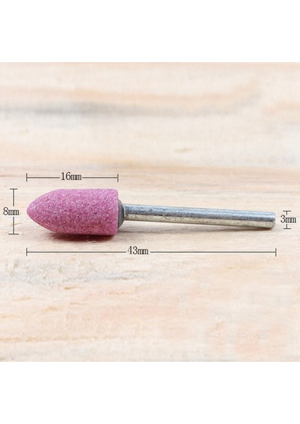 20PCS Dremel Aksesuarları Için Aşındırıcı Monte Taş Dremel Rotary Araçları Için Taş Tekerlek Kafası Mermi Şekli Pembe (Yurt Dışından) indirimleri