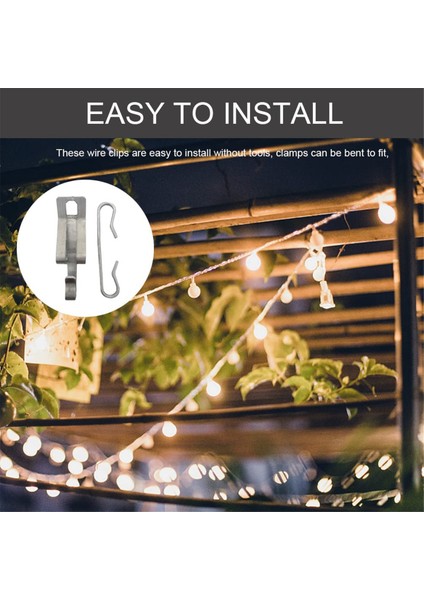 Çatı Beyin Edin Isı Kablo Klipsleri, 50 Pcs Isı Kablosu Çatı Klipsleri ve Ara Kişiler Kiti Çatı Klipsleri Kiti, Açık Kablo Klipsleri (Yurt Dışından) fırsatları