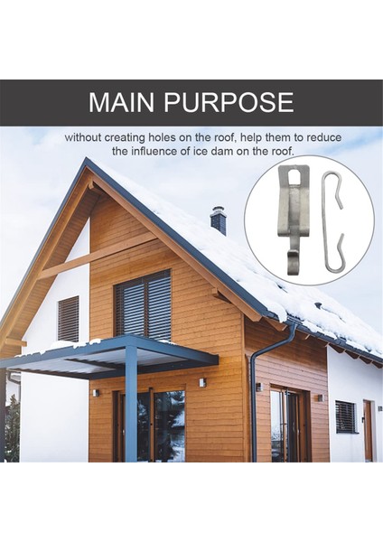 Çatı Beyin Edin Isı Kablo Klipsleri, 50 Pcs Isı Kablosu Çatı Klipsleri ve Ara Kişiler Kiti Çatı Klipsleri Kiti, Açık Kablo Klipsleri (Yurt Dışından) indirimleri