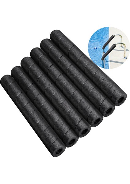 12PCS Boru Yalıtım Köpük Tüp -Foam Boru Kapakları -Soft Köpük Tüp Yalıtım Sargısı Spiral Bodrum Kutup Kapağı Koruyucu (Yurt Dışından) fiyatları