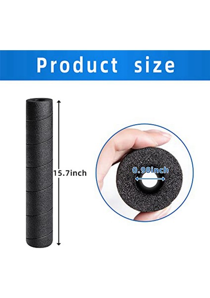 12PCS Boru Yalıtım Köpük Tüp -Foam Boru Kapakları -Soft Köpük Tüp Yalıtım Sargısı Spiral Bodrum Kutup Kapağı Koruyucu (Yurt Dışından) modelleri