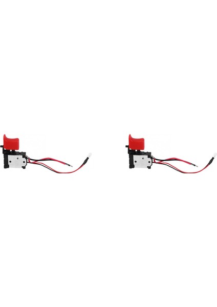 2x Siyah Ayarlanabilir Cw/ccw Elektrikli Matkap Tetikleyicisi 7.2V-24V Dc Anahtar (Yurt Dışından)