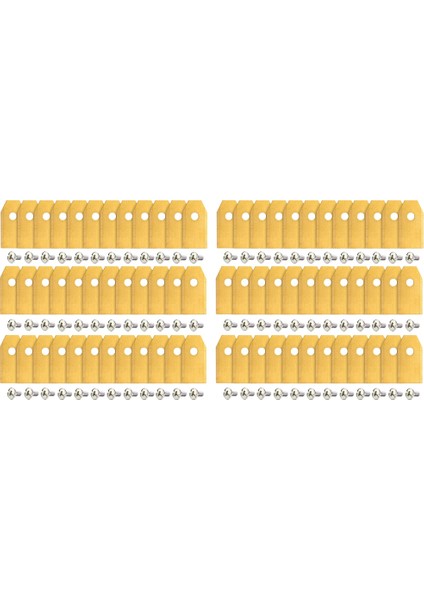 Çim Biçme Makinesi Bıçağı 72 Adet Yedek Bıçaklar, Bahçe Için Paslanmaz Çelik Biçme Bıçağı ve Automower Için Husqvarna (Yurt Dışından)