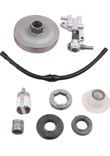 3x Debriyaj Zincirleri Jant Drum Yağ Pompası Solucan Dişlesi Çin Için 4500 5200 5800 45CC 5 Yağ Salonu Yakıt Filtresi Hattı Şarap Pisti (Yurt Dışından) fiyatları