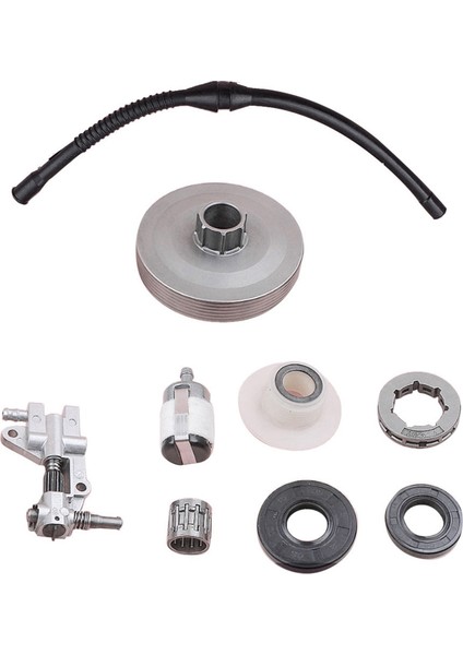 3x Debriyaj Zincirleri Jant Drum Yağ Pompası Solucan Dişlesi Çin Için 4500 5200 5800 45CC 5 Yağ Salonu Yakıt Filtresi Hattı Şarap Pisti (Yurt Dışından) indirimleri