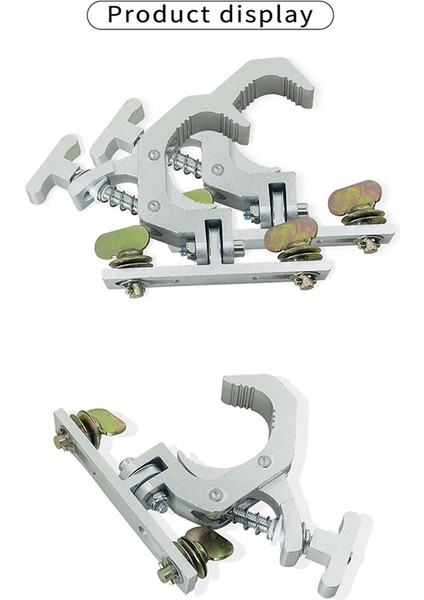 4x Alüminyum Kat Kelepçe Kancaları Aşamalı Işık Katlama Hook Yükleme 150KG 42-61MM Kafes Tüp 230W 7R/200W 5r Işın Işığı (Yurt Dışından) modelleri