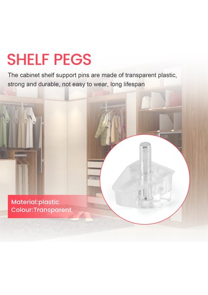 50 Adet 3 mm Raf Pimleri Açık Destek Mandalları Dolap Raf Mandalları Klipsler Raf Destek Tutucu Mandalları Mutfak Mobilyaları Için (Yurt Dışından) indirimleri