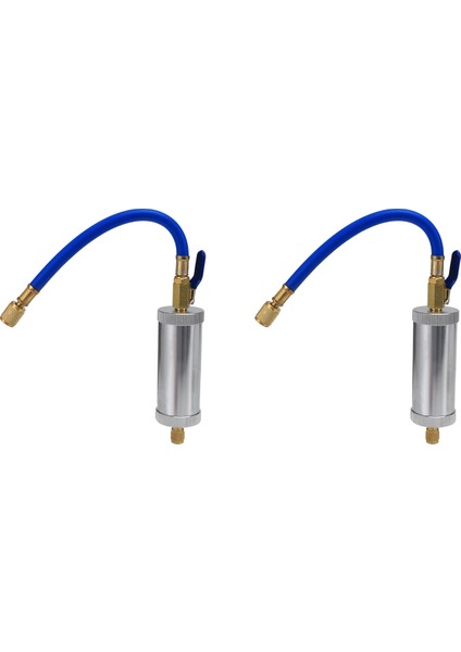 2x Boya Enjektör Klima Araç Yağı Enjeksiyon R12 R134A R22 Boya Enjeksiyonu 2 Ons Saf Sıvı Soğutucu Dolgu Tüpü (Yurt Dışından)