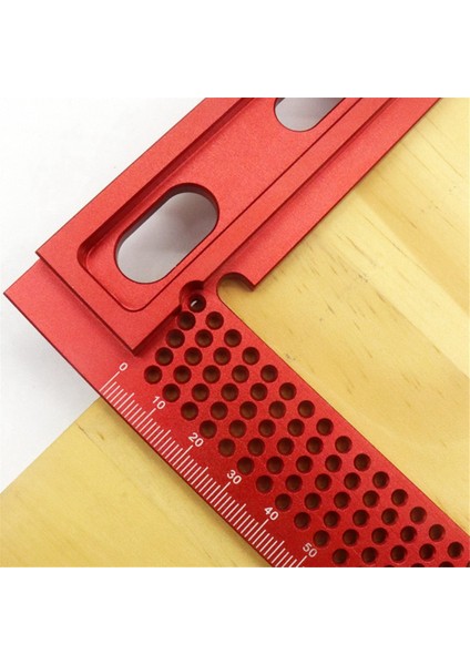 300MM Alüminyum Alaşım Kare Ağaç Işleme Yüksekliği Cetvel Metrik Kare L Ahşap Ölçüm Aracı (Yurt Dışından) fırsatları