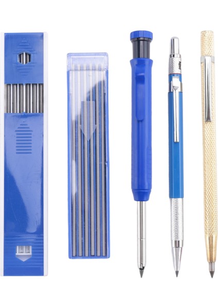 5 Paket Karbür Scriber Alet Katı Işaretleyici Metal Işaretleme Aleti Yerleşik Kalemle (Yurt Dışından)