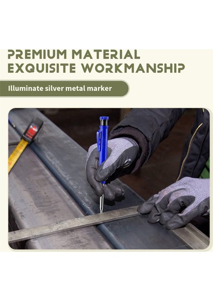 5 Paket Karbür Scriber Alet Katı Işaretleyici Metal Işaretleme Aleti Yerleşik Kalemle (Yurt Dışından) fiyatları