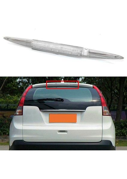 4x LED Üst Düzey Montaj Arka Fren Lambası Üçüncü Kuyruk Durdurma Sinyali Lambası Honda Için Uygun 2012-2016,34270TFCH01,34270T0AA01 (Yurt Dışından) modelleri