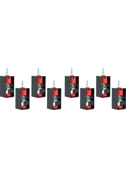 8 Pack Tavan Titreşim Sönümleme Montajları, Tiyatro Stüdyosu Için Ses Geçirmez ve Şok Geçirmez Için Yay Titreşim Izolatörü (Yurt Dışından)