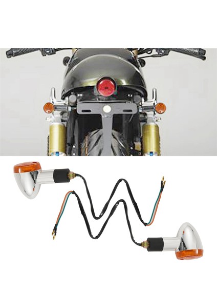 4x Turn Sinyalleri Honda Harley Kawasaki Için Ön Arka Işıklar Suzuki Yamaha Motosiklet Sokağı Standart Özel Bisiklet (Yurt Dışından) modelleri