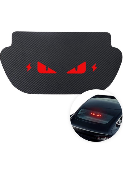 Tesla Model Y Için 2x Fren Işık Çıkartması, Şeytan Göz Arabası Arka Ilight Sticker Otomotiv Dış Yaratıcı Çıkartma (Yurt Dışından) fiyatları