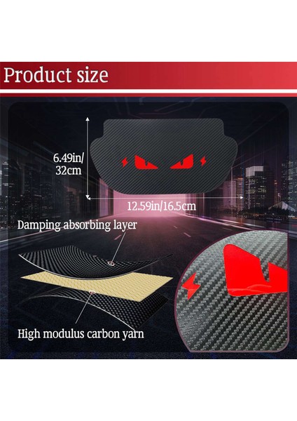 Tesla Model Y Için 2x Fren Işık Çıkartması, Şeytan Göz Arabası Arka Ilight Sticker Otomotiv Dış Yaratıcı Çıkartma (Yurt Dışından) fırsatları