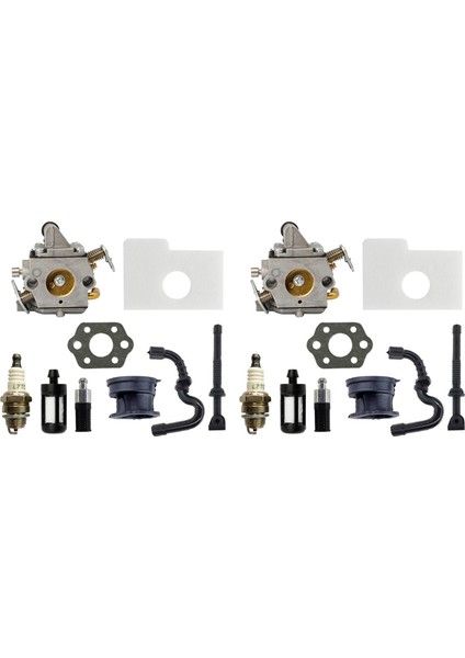 Zama Için 2x Karbüratör Kiti C1Q-S57 Fıt Stıhl 017 018 MS170 MS180 Chainsaw Motor Parçaları 11301200603 (Yurt Dışından)