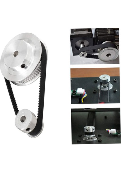 2set 2gt Senkron Tekerlek 20 60 Diş Alüminyum Zamanlama Kasnağı Gt2 Zamanlama Kemeri Kasnağı Sistemi (Yurt Dışından) fırsatları