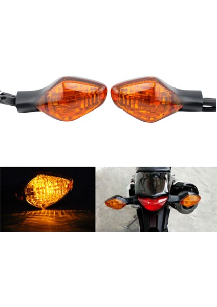 Honda CBR500R CBR650F CB650F CB500F CB500X Motosiklet Yönlendirme Lambası Için 4x Turn Sinyal Gösterge Işığı (Yurt Dışından) modelleri