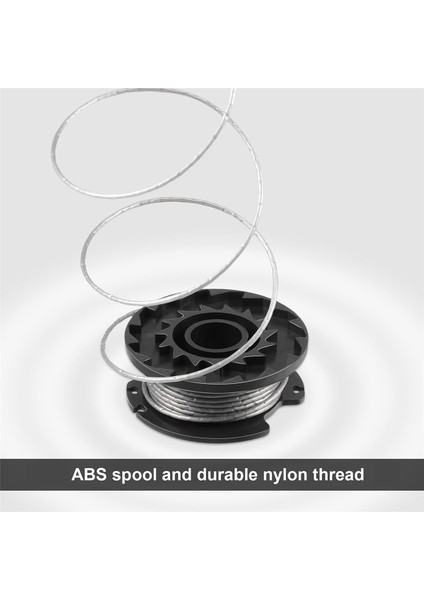 F016800385 Yedek Otomatik Besleme Makarası Hattı Dize Düzeltici Çim Biçme Makineli Iplik, Bosch Için Easygrasscut (20SPOOL+4CAP) (Yurt Dışından) fırsatları