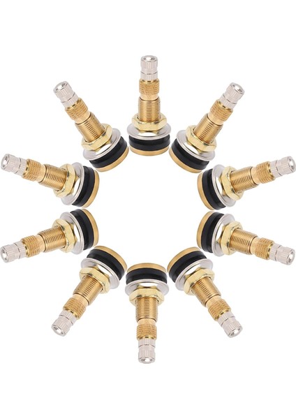 10PCS TR618A Traktör Hava Sıvı Valfı, Endüstriyel Tarım Tekerlekleri Için Lastik Valf Kökünde Tubeless Clamp, Traktör (Yurt Dışından) fiyatları